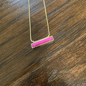 Kendra Scott Leanor necklace in pink